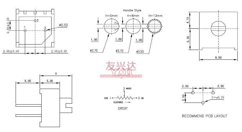 3386電位器_3386P_技術(shù)參數(shù) 3386電位器_3386P_技術(shù)參數(shù)